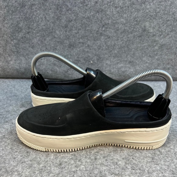 Nike Air Force 1 LXX Mules Black White Platform Sneakers Women's Size 8 - Picture 5 of 8